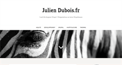 Desktop Screenshot of juliendubois.fr